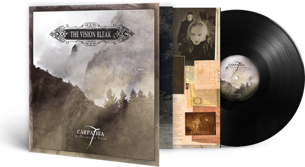 Vision Bleak - Carpathia (Blk) (Gate) [LP] Vinyl Record