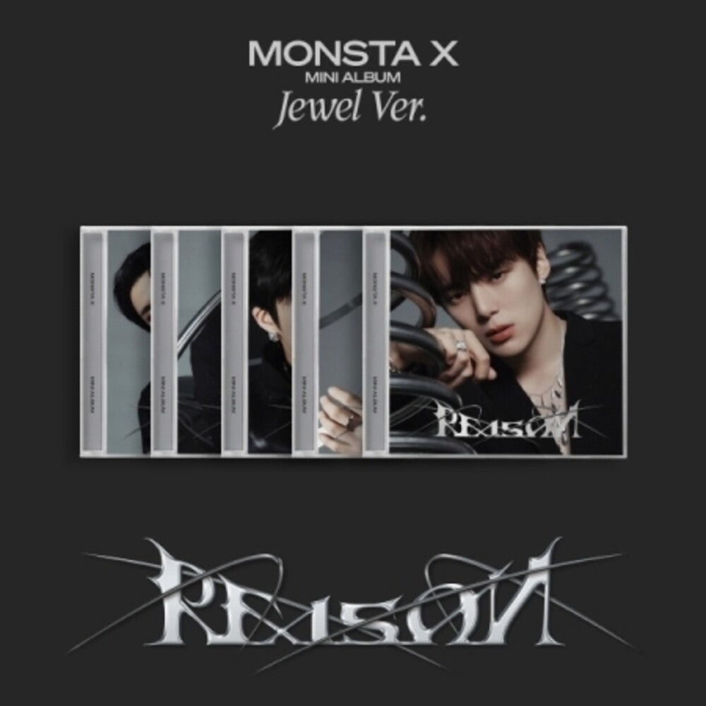 Monsta X - Reason - Random Cover - Jewel Case - incl. 16pg Photobook, Photocard + Mini-Folded Poster [CD]