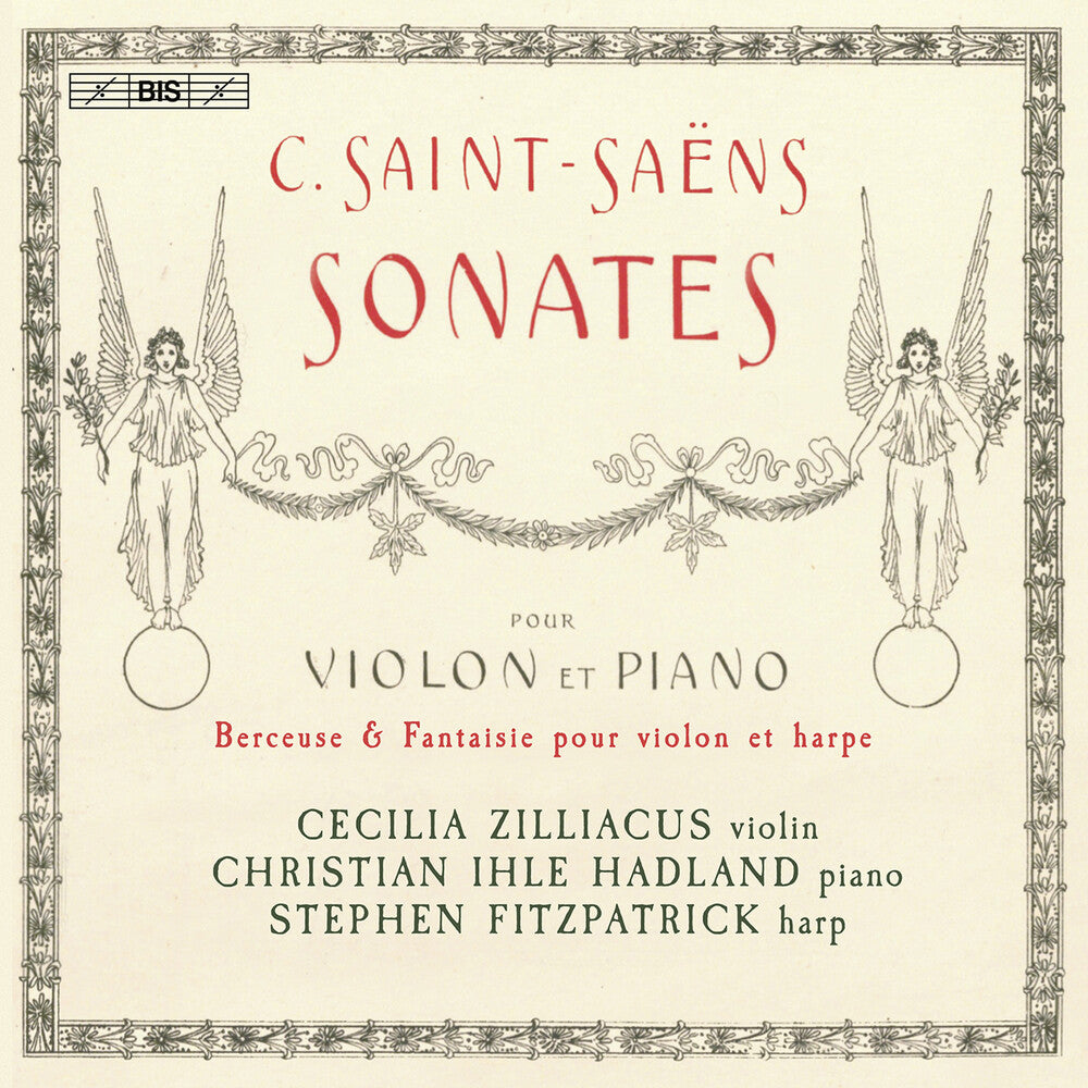 Saens / Zilliacus / Hadland - Sonatas For Violin & Piano [CD]