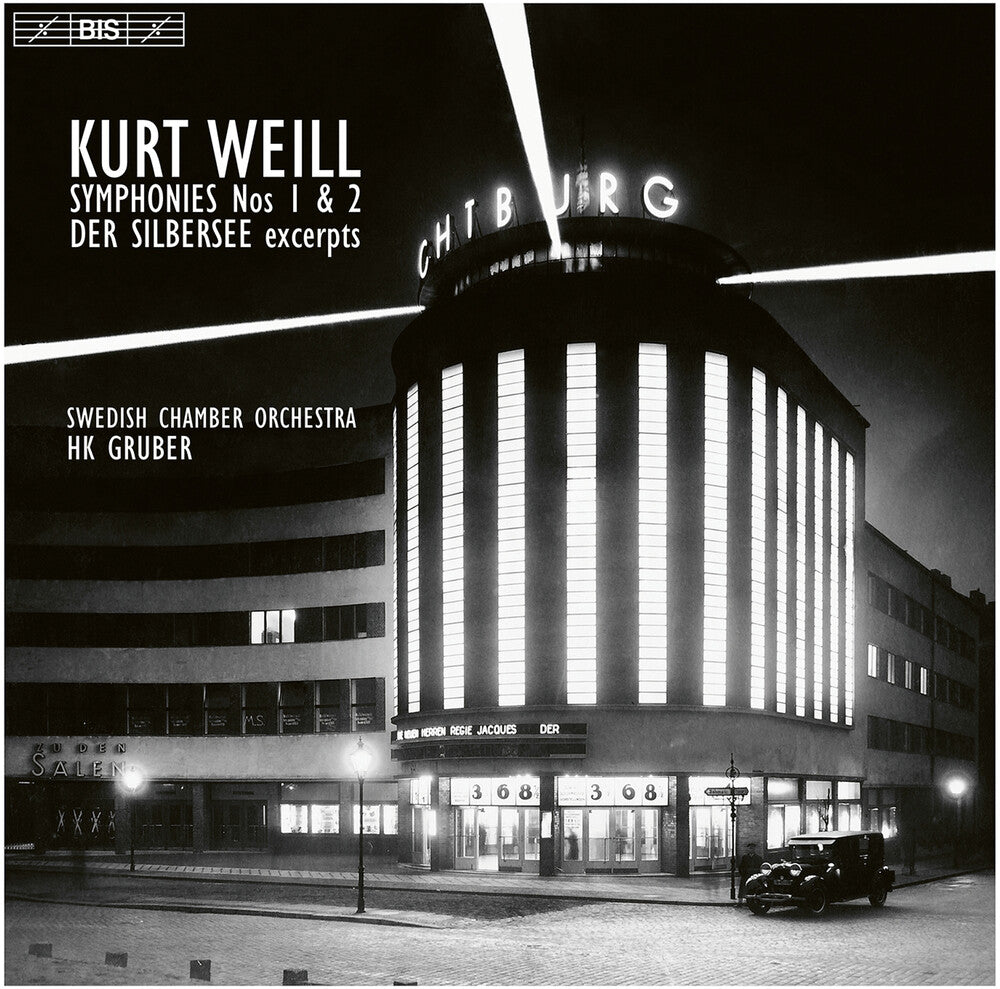 Weill / Swedish Chamber Orchestra - Symphonies Nos. 1 & 2 [CD]