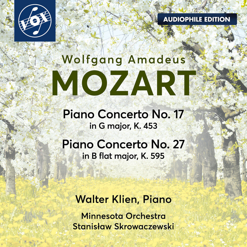 Mozart / Klien / Minnesota Orchestra - Piano Concertos Nos. 17 & 27 [CD]