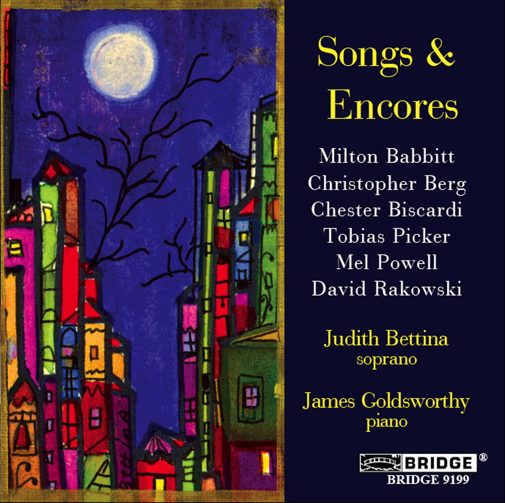 Judith Bettina - Songs & Encores a Recital of American Song [CD]