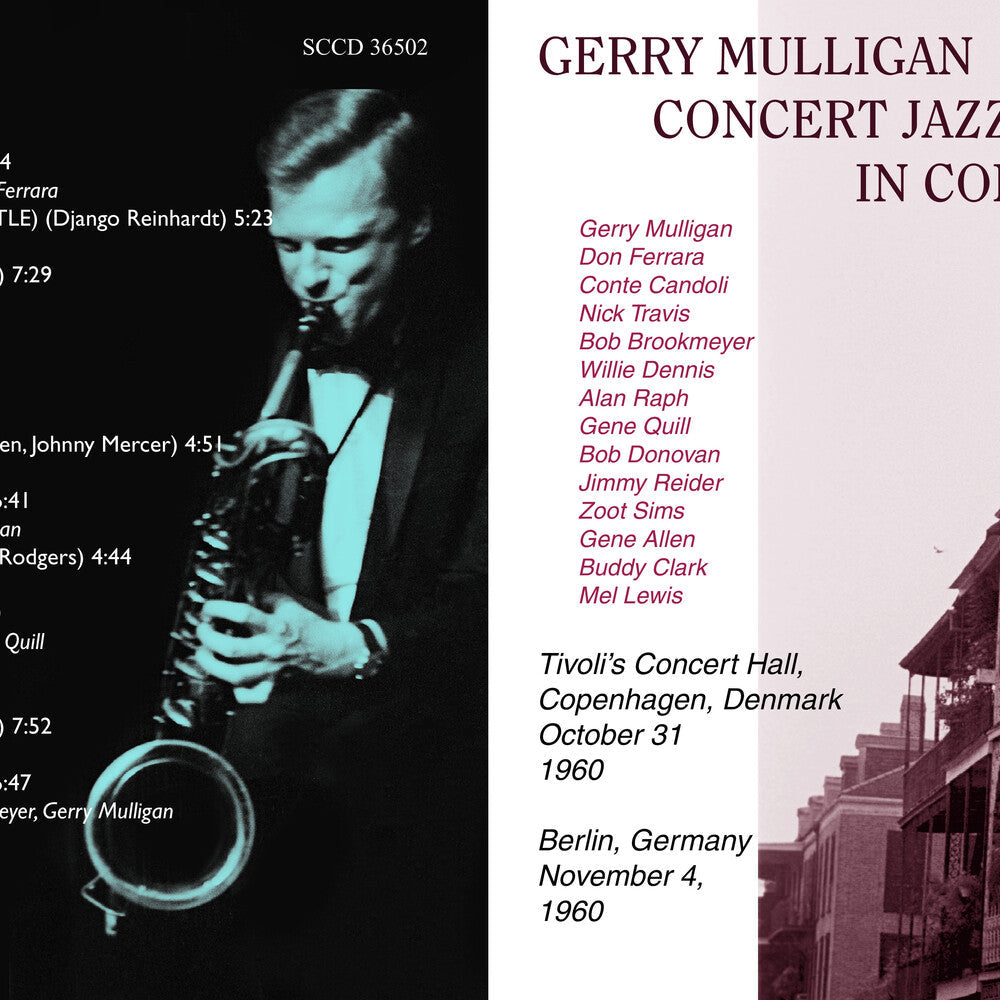 Gerry Mulligan  Concert Jazz Band - In Concert 1960 (Uk) [CD]
