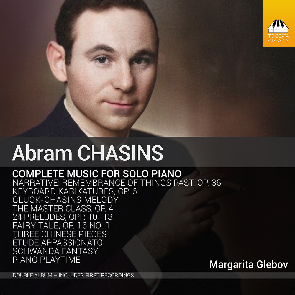 Chasins / Glebov - Complete Music For Piano Solo [CD]