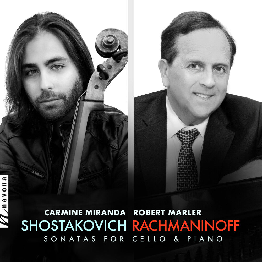 Rachmaninoff / Shostakovich / Miranda - Sonatas For Cello & Piano [CD]