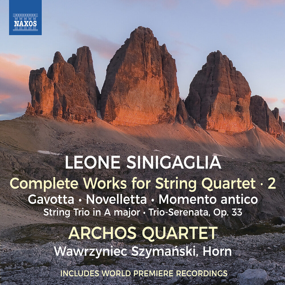 Sinigaglia / Jeska / Kostadinov - V2: Works For String Quartet [CD]