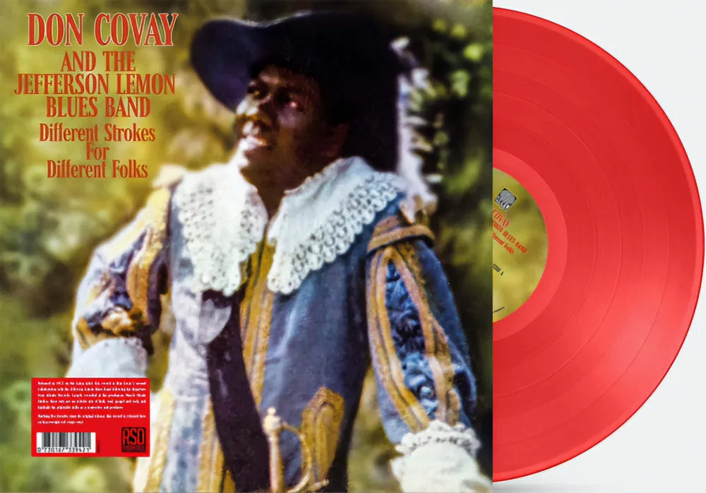 Don Covay & The Jefferson Lemon Blues Band - Different Strokes For Different Folks [RSD Essential Red LP] Vinyl Record