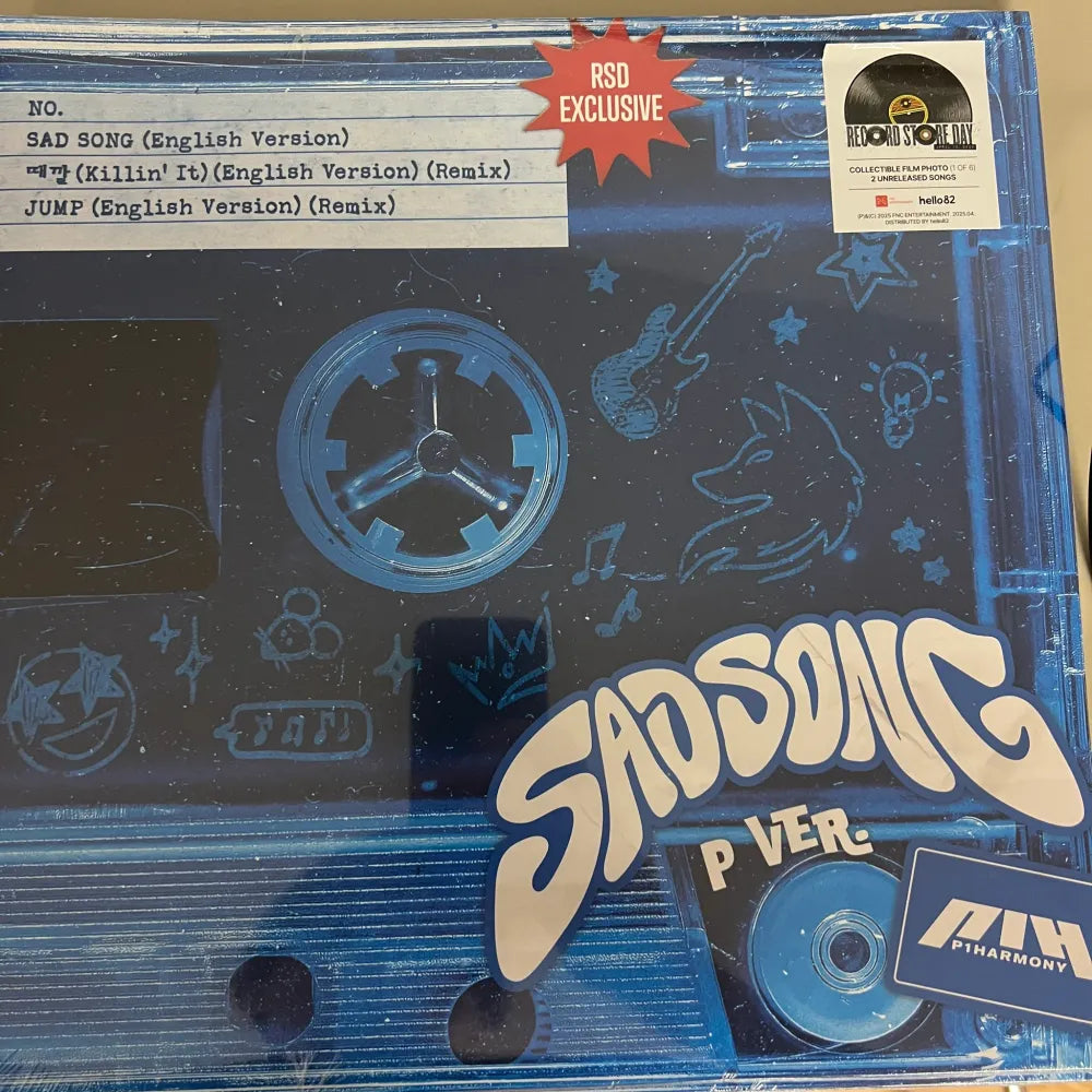 P1harmony - Sad Song (P Ver.) (Gate) (Post) [Record Store Day] (Phot) Vinyl Record
