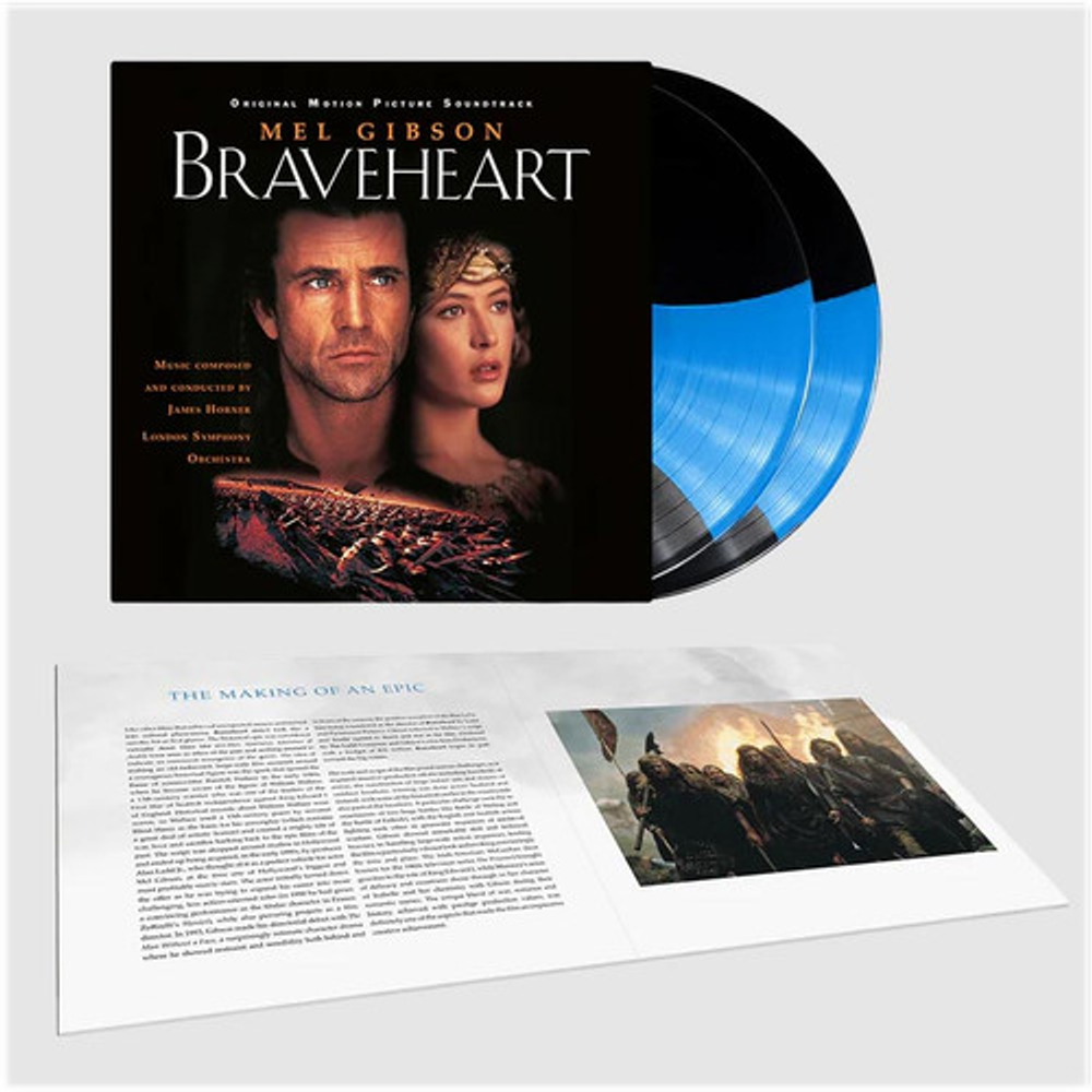 Pre-Order: James Horner  / London Symphony Orchestra - Braveheart: 30th Anniversary - O.S.T. [Blue Streak]