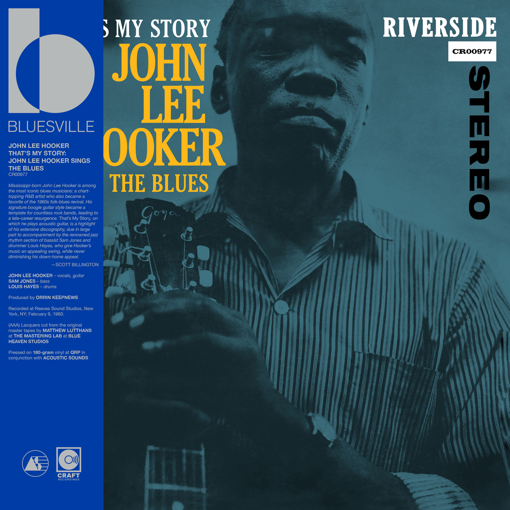Pre-Order: John Lee Hooker - That's My Story: John Lee Hooker Sings The Blues (Bluesville Acoustic Sounds Series) [180g Black Vinyl - paper wrapped]