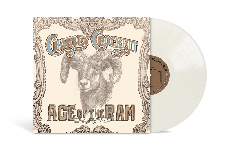 Pre-Order: Charley Crockett - Age Of The Ram [Mesa White LP with Alternate Cover]