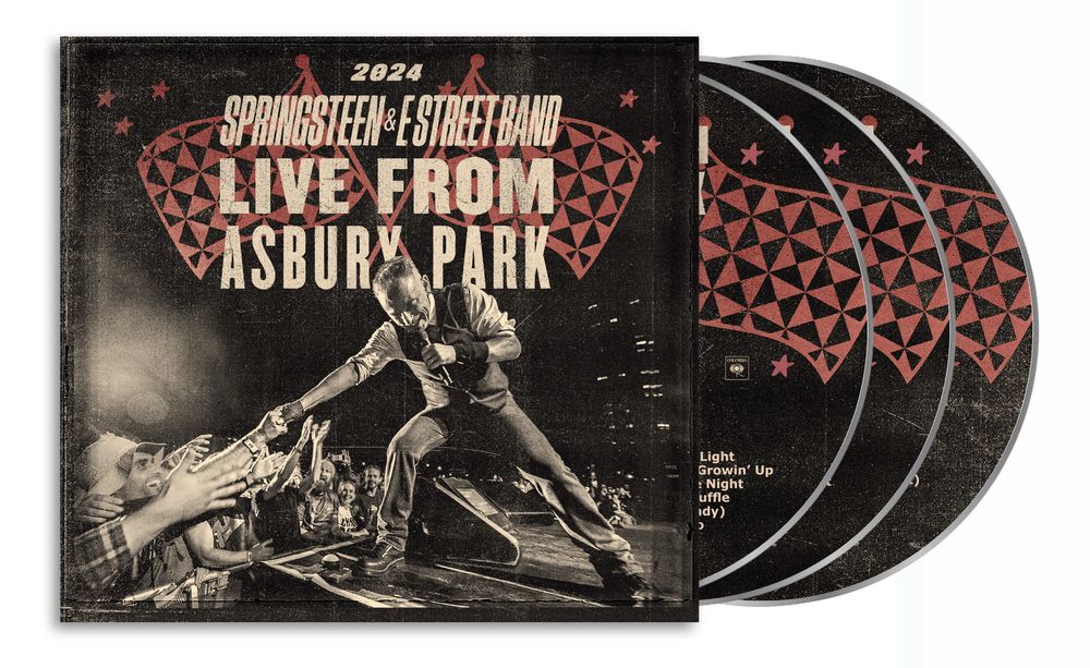 Pre-Order: Bruce Springsteen  & The E Street Band - Live From Asbury Park 2024 [3 CD]