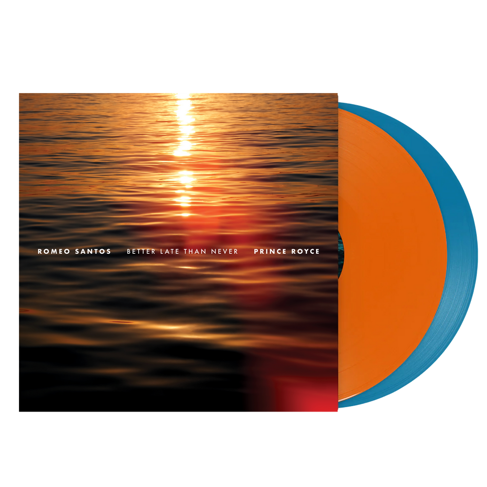Pre-Order: Romeo Santos & Prince Royce - Better Late Than Never [Tangerine and Aqua]
