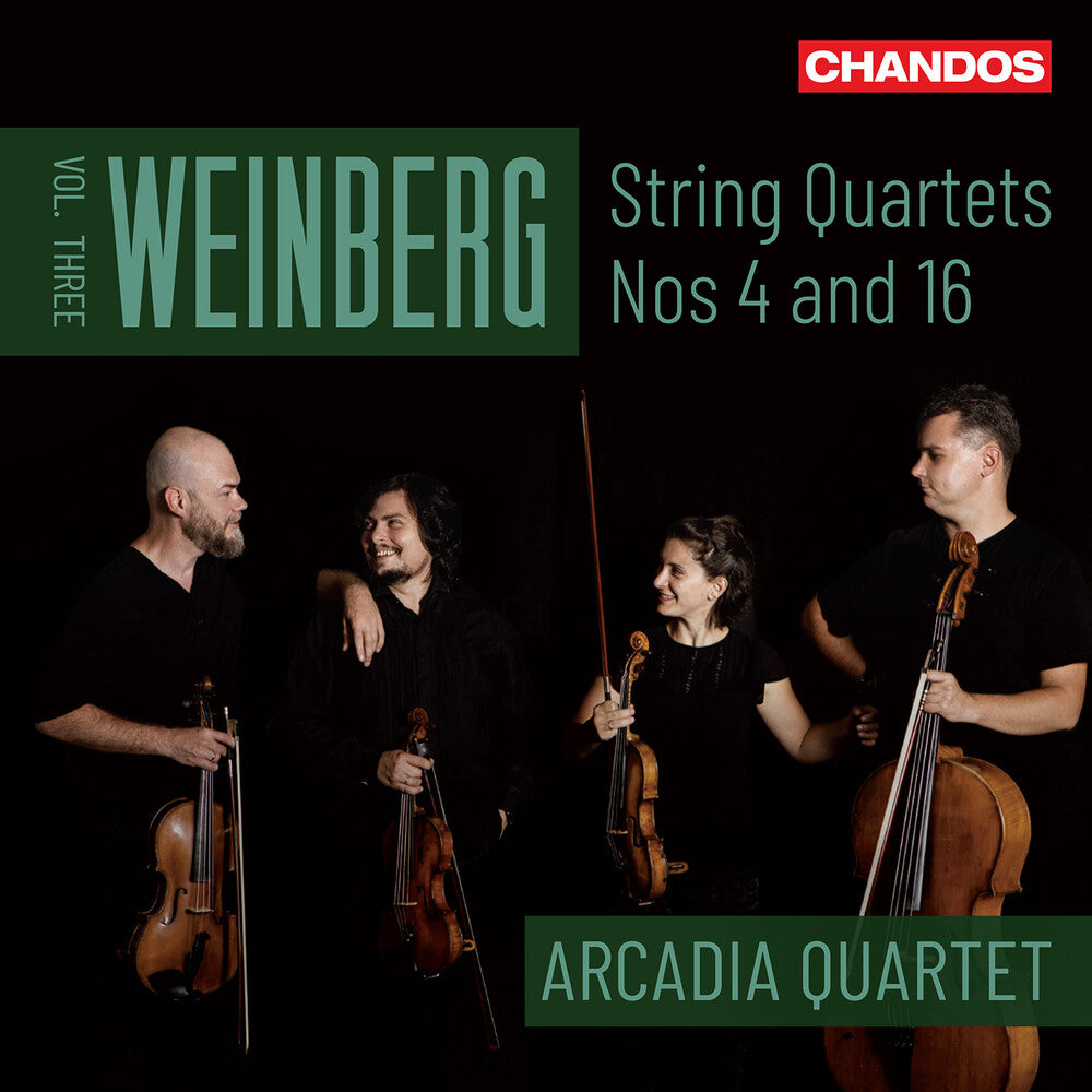 Weinberg / Arcadia Quartet - V3: String Quartets [CD]