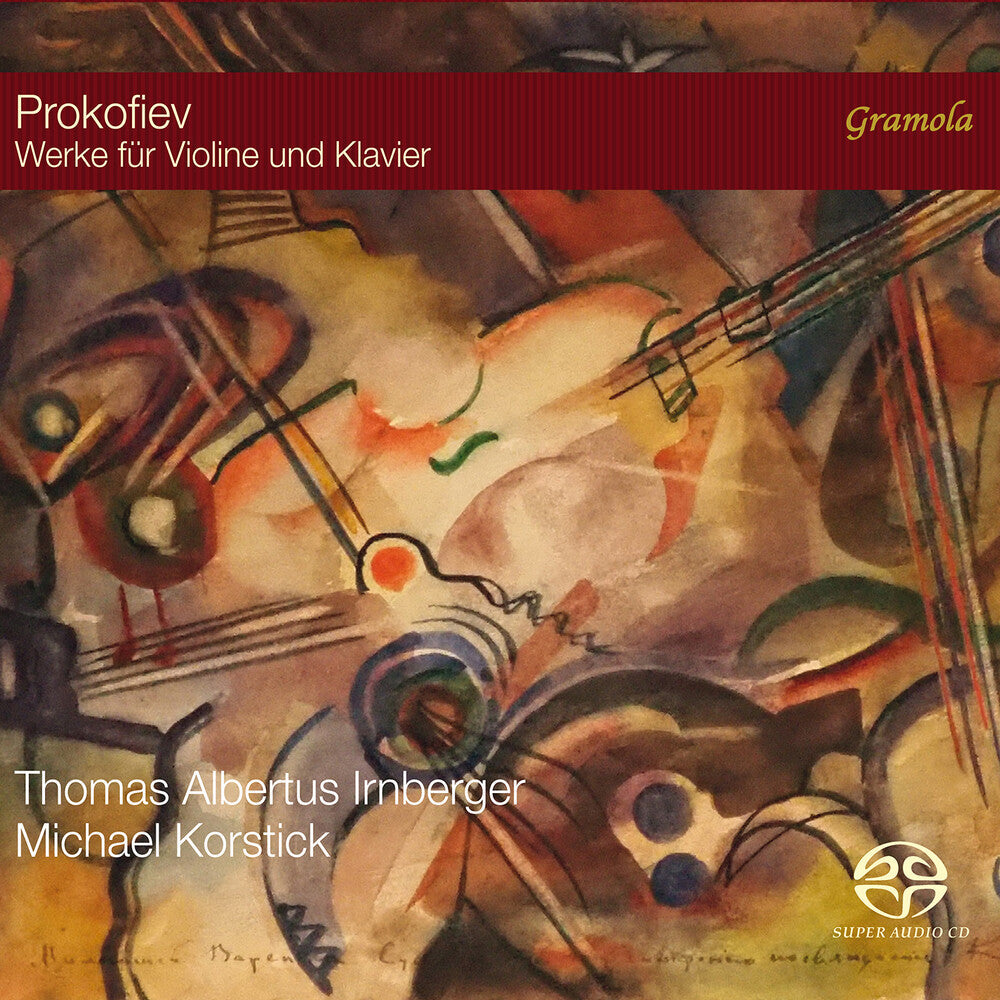 Prokofiev / Irnberger / Korstick - Works for Violin & Piano [CD]