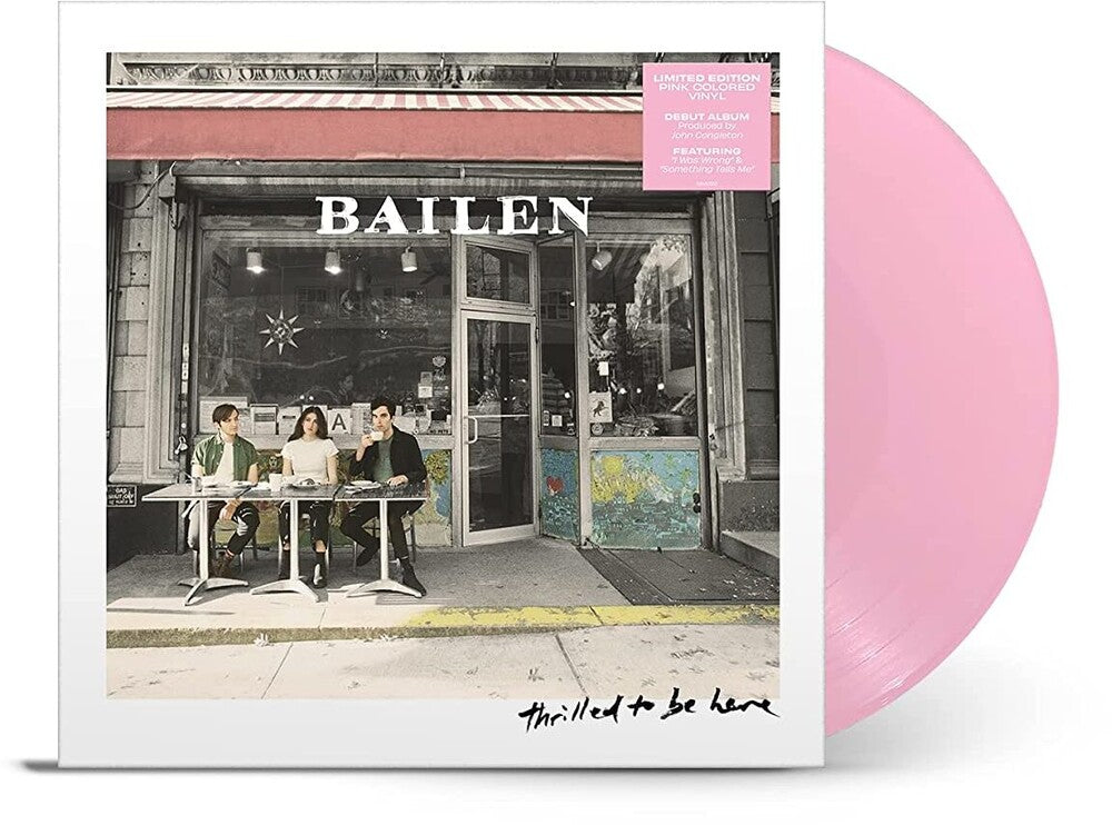 Bailen - Thrilled To Be Here [Baby Pink LP] Vinyl Record