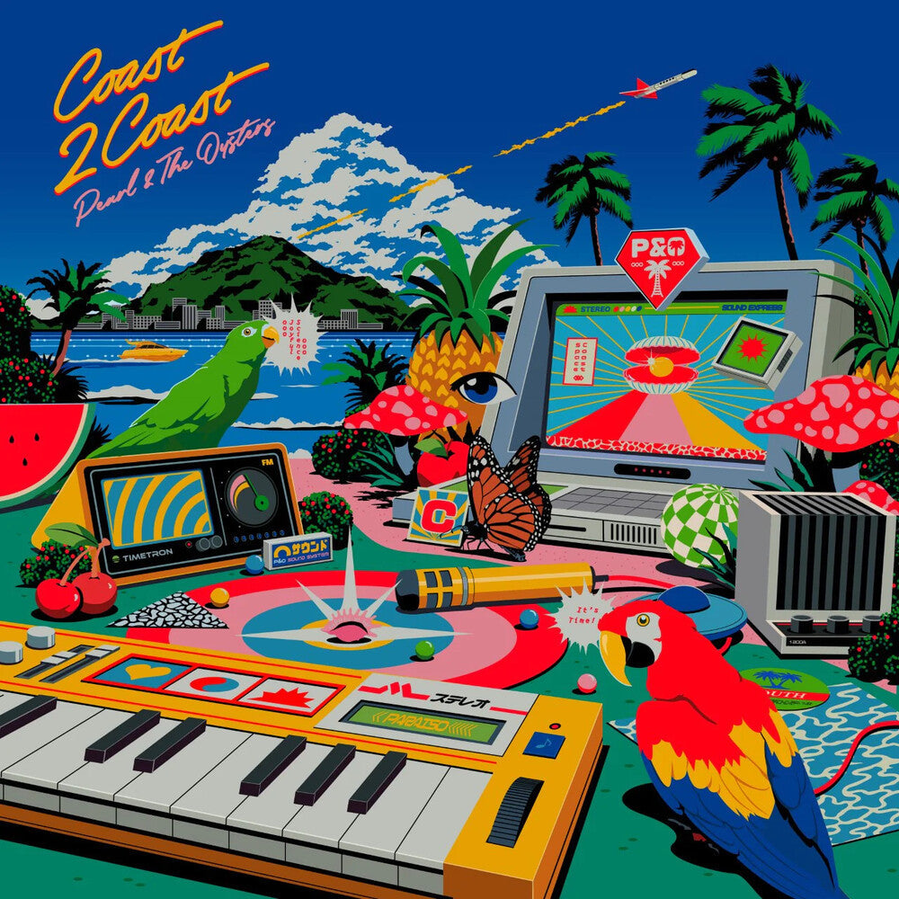Pearl & The Oysters - Coast 2 Coast [Blue Wave LP] Vinyl Record