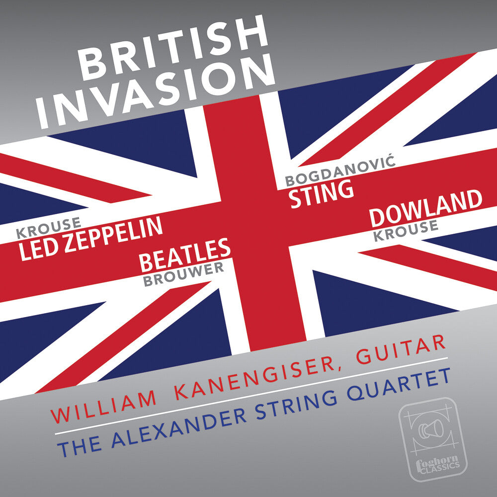 Bogdanovic / Brouwer / Alexander String Quartet - British Invasion [CD]