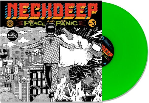 Neck Deep - Peace & The Panic - Neon Green - Vinyl Record