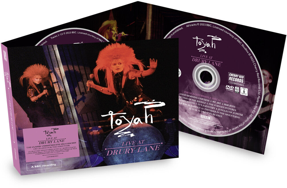 Toyah - Live At Drury Lane (W/Dvd) (Ntr0) (Uk) [CD]