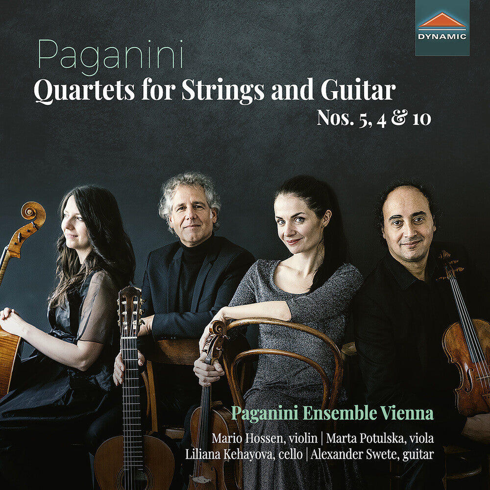 Paganini / Paganini Ensemble Vienna - Quartets For Strings & Guitar Vol. 3 [CD]