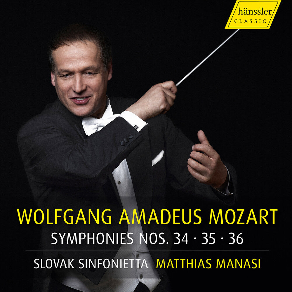 Mozart / Slovak Sinfonietta - Symphonies Nos. 34, 35 & 36 [CD]