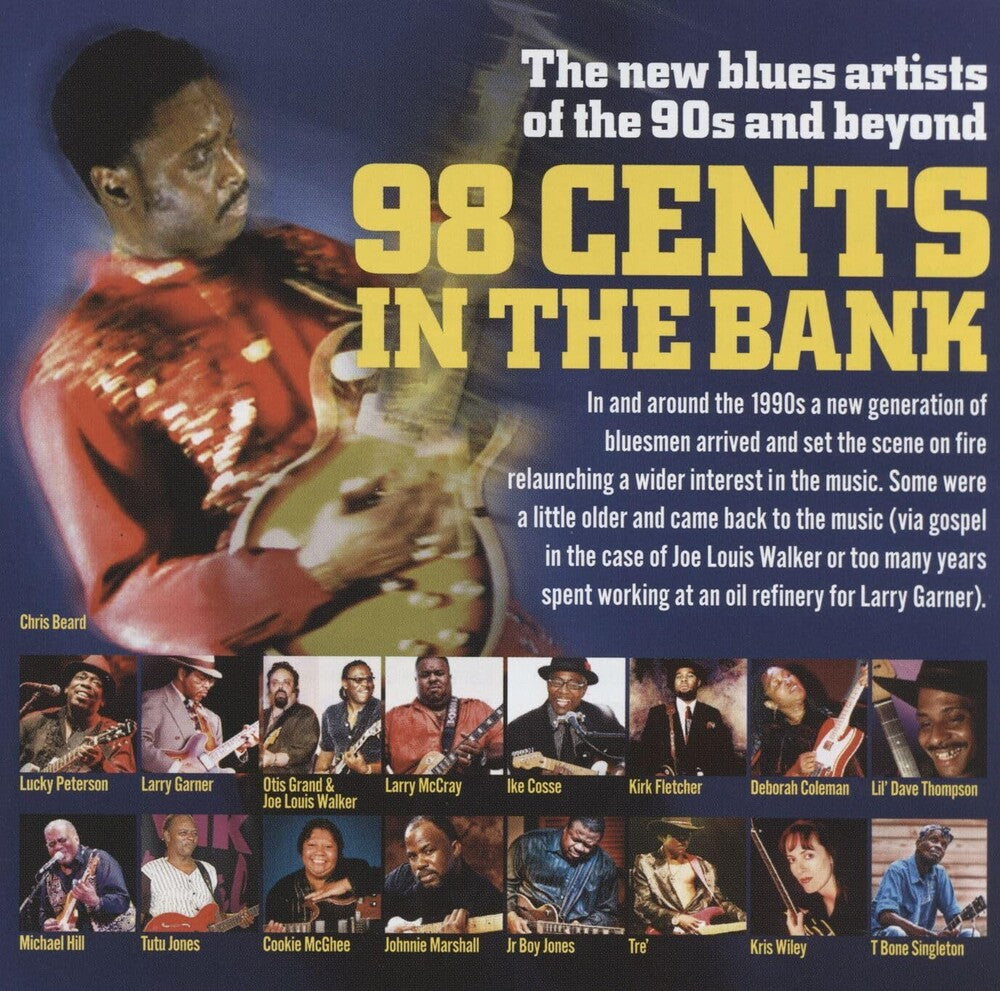 98 Cents In The Bank: The New Blues Artists / Var - 98 Cents In The Bank: The New Blues Artists / Var [CD]