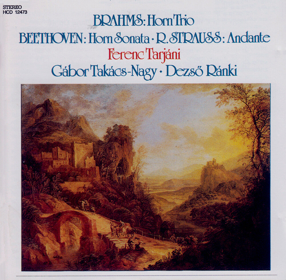 Beethoven / Brahms / Ranki / Takacs-Nagy / Tarjani - Horn Trio / Horn Sonata / Andante [CD]