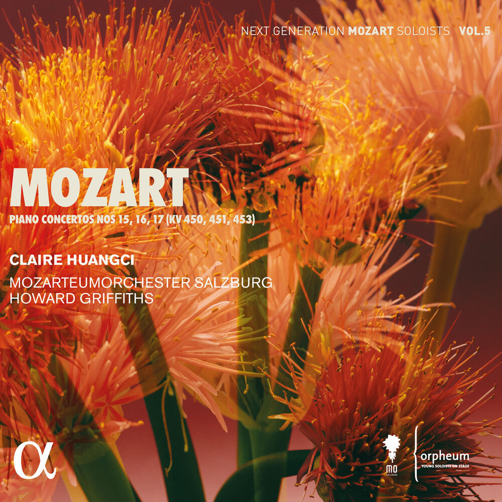Mozart / Huangci / Mozarteumorchester Salzburg - Piano Concertos Nos. 15, 16, 17 (Kv 450, 451, 453) [CD]