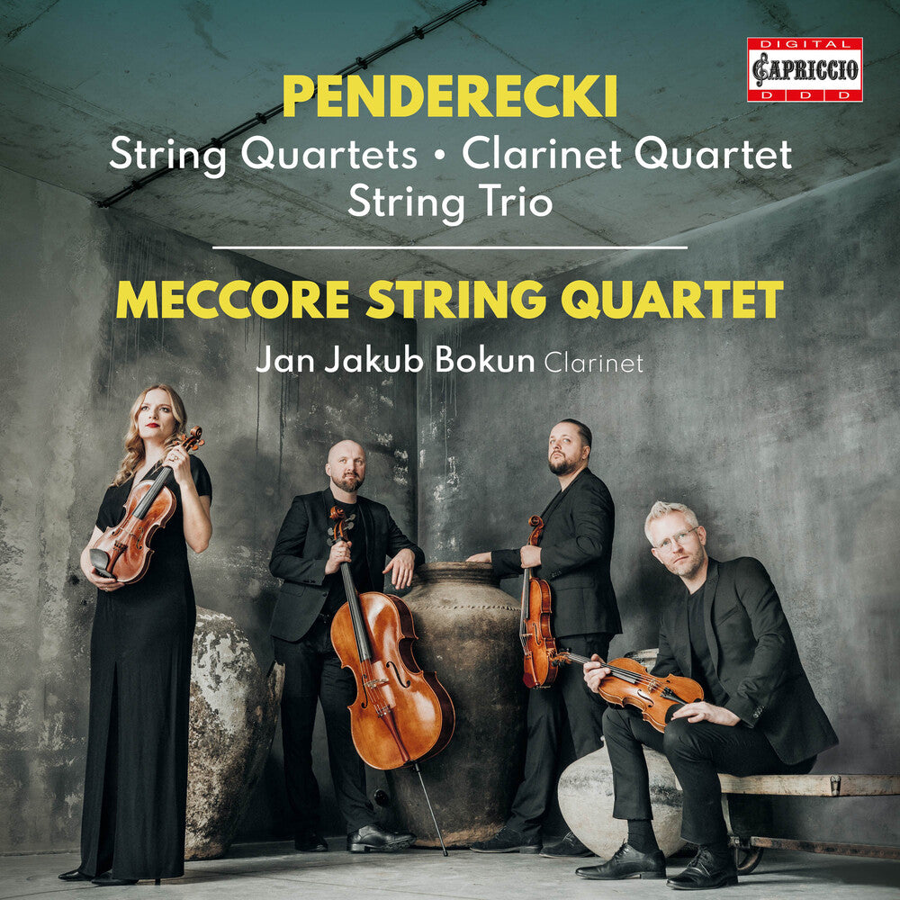 Penderecki / Meccore String Quartet - String Quartets Clarinet Quartet String Trio [CD]