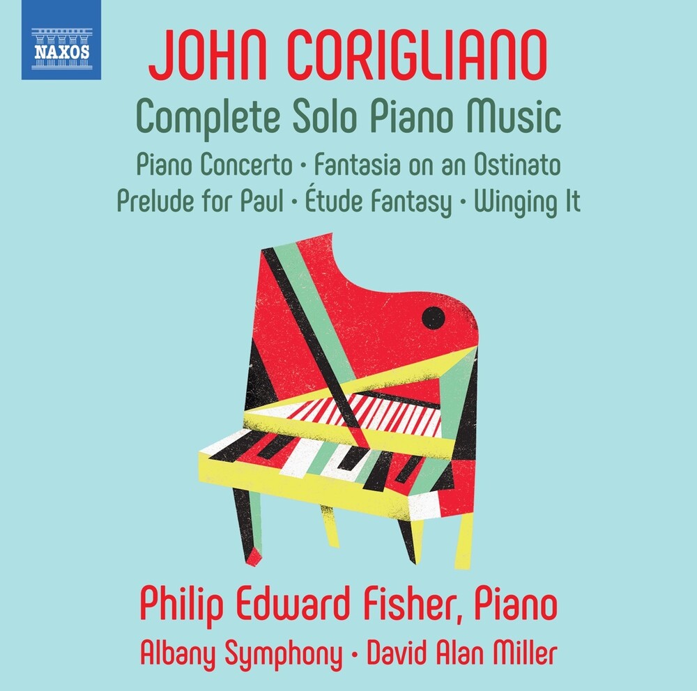 Corigliano / Fisher / Albany Symphony - Complete Solo Piano Music [CD]