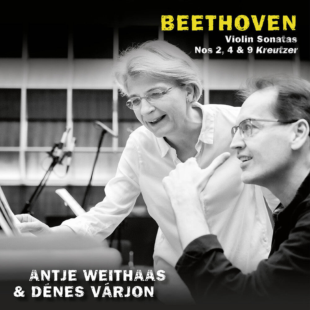 L Beethoven .V. / Weithaas / Varjon - Violin Sonatas Nos 2, 4 & 9 Kreutzer [CD]