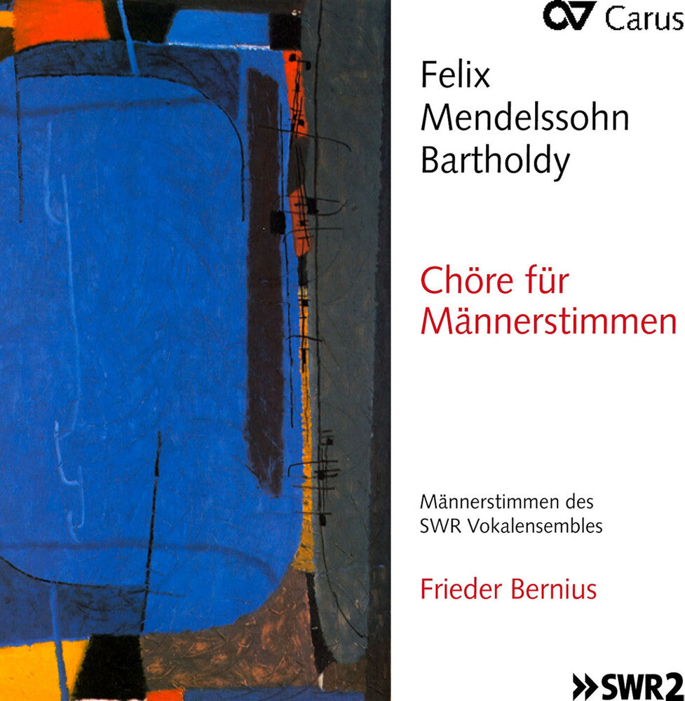 Mendelssohn / Bernius / Kaplan - Maennerchoere [CD]