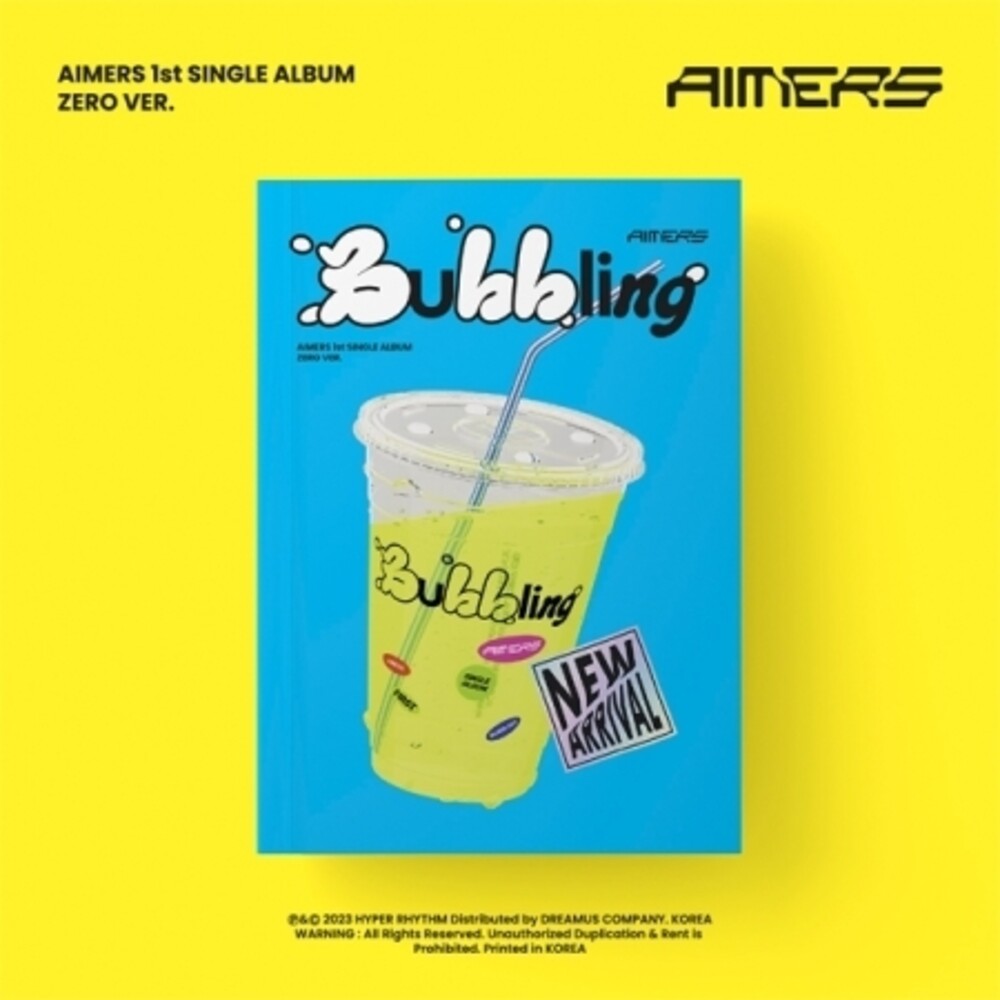 Aimers - 1st Single (Bubbling) (Zero Ver.) (Post) (Stic) [CD]