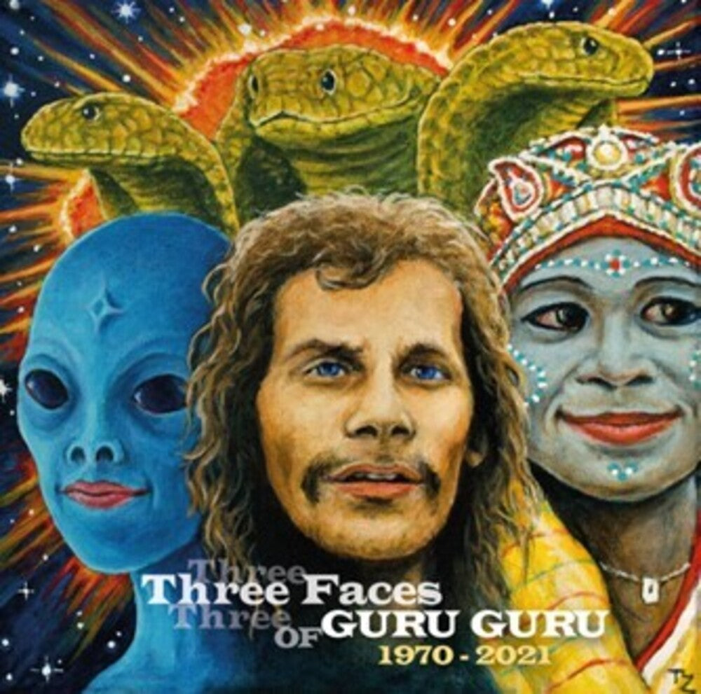 Guru Guru - Three Faces Of Guru Guru (Uk) [CD]