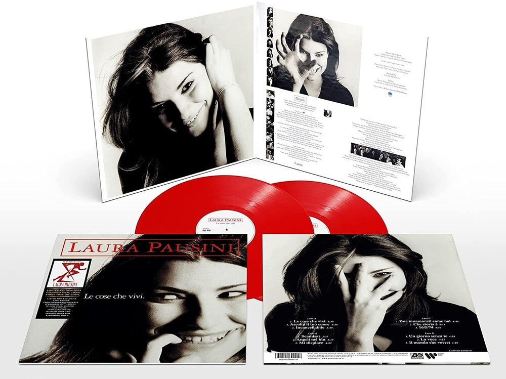 Pausini, Laura - Le Cose Che Vivi - Ltd Red Vinyl [LP] Vinyl Record