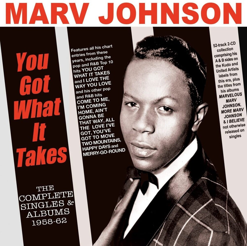 Marv Johnson - You Got What It Takes: The Complete Singles & [CD]