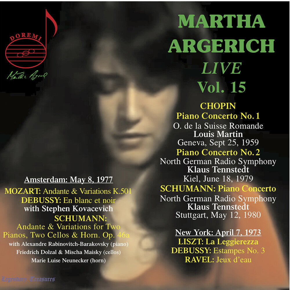 Bartok / Chopin / Debussy - Martha Argerich Live Vol. 15 [CD]