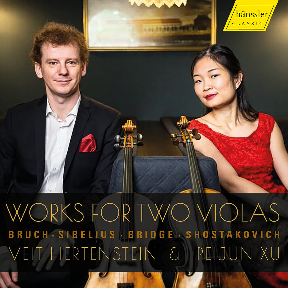Bruch / Sibelius / Hertenstein - Works For Two Violas [CD]
