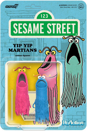 Sesame Street Reaction Wave 1 - Yip Yip Martians - Sesame Street Reaction Wave 1 - Yip Yip Martians - Collectibles