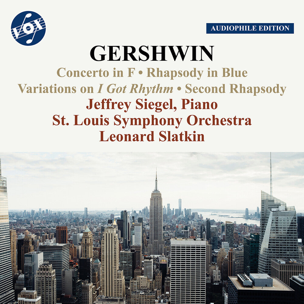 Gershwin / Siegel / St. Louis Symphony Orchestra - Piano Concerto In F Rhapsody No. 2 I Got Rhythm [CD]