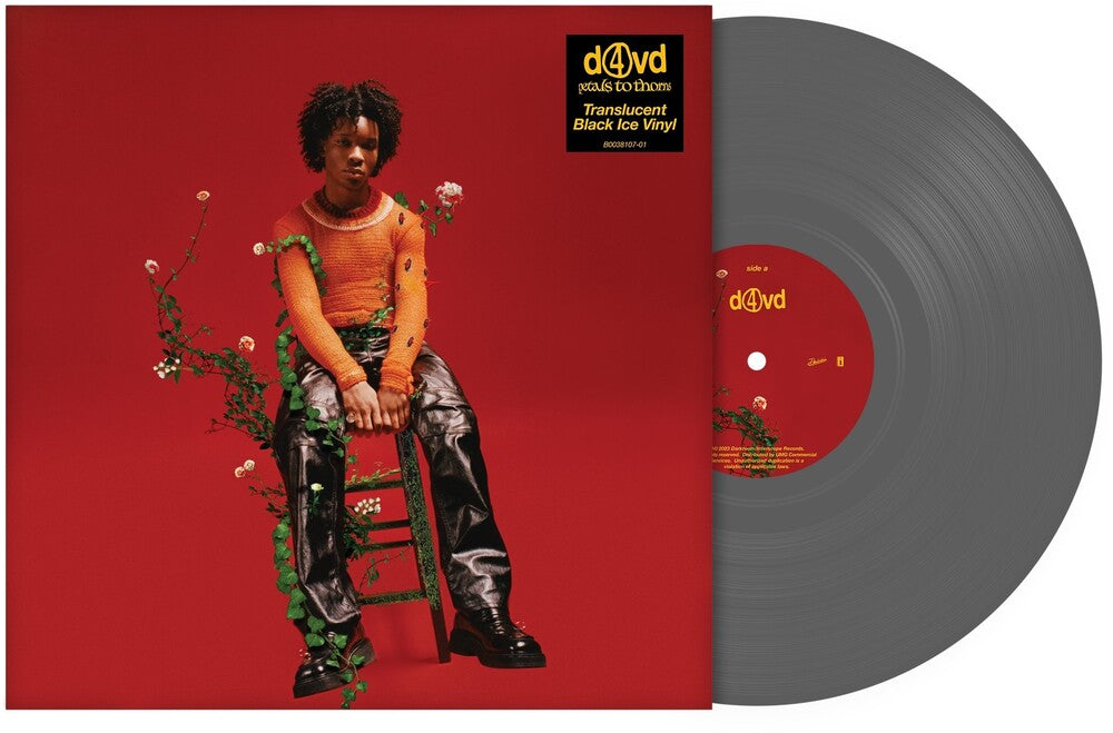 d4vd - Petals To Thorns [Translucent Black Ice LP] Vinyl Record