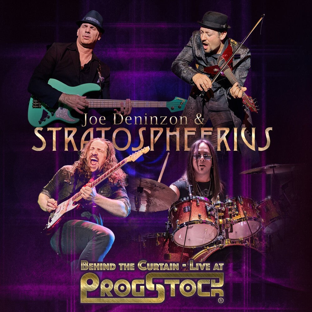 Joe Deninzon  / Stratospheerius - Behind The Curtain - Live At Progstock (W/Dvd) [CD]