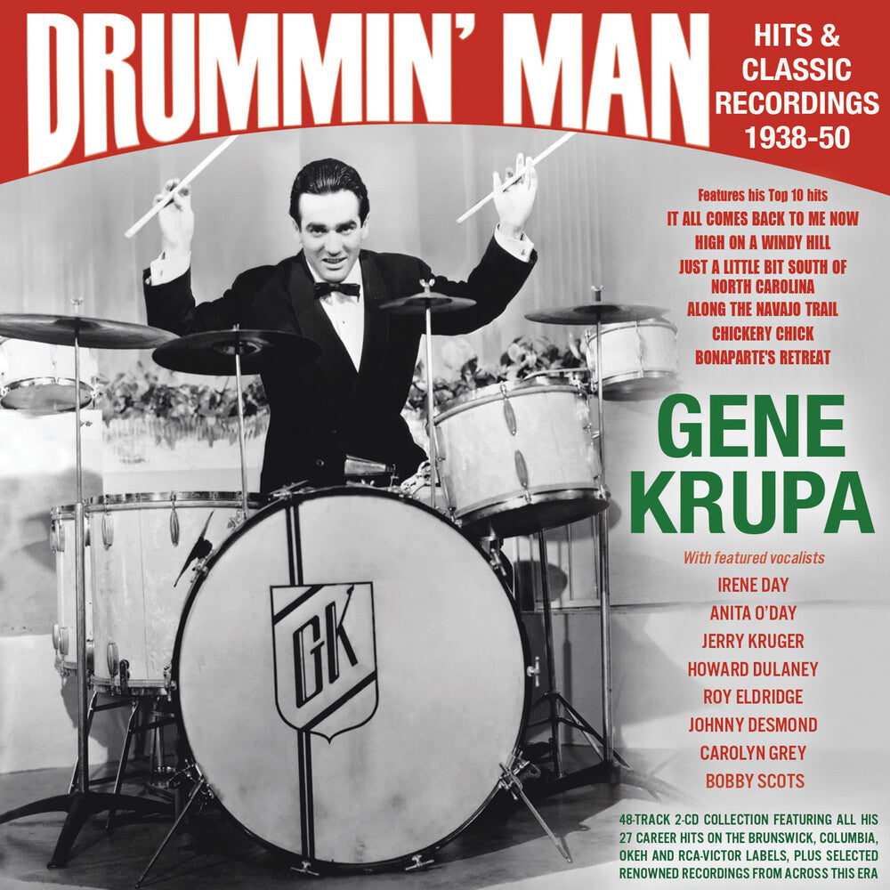 Gene Krupa - Drummin' Man: Hits & Classic Recordings 1938-50 [CD]