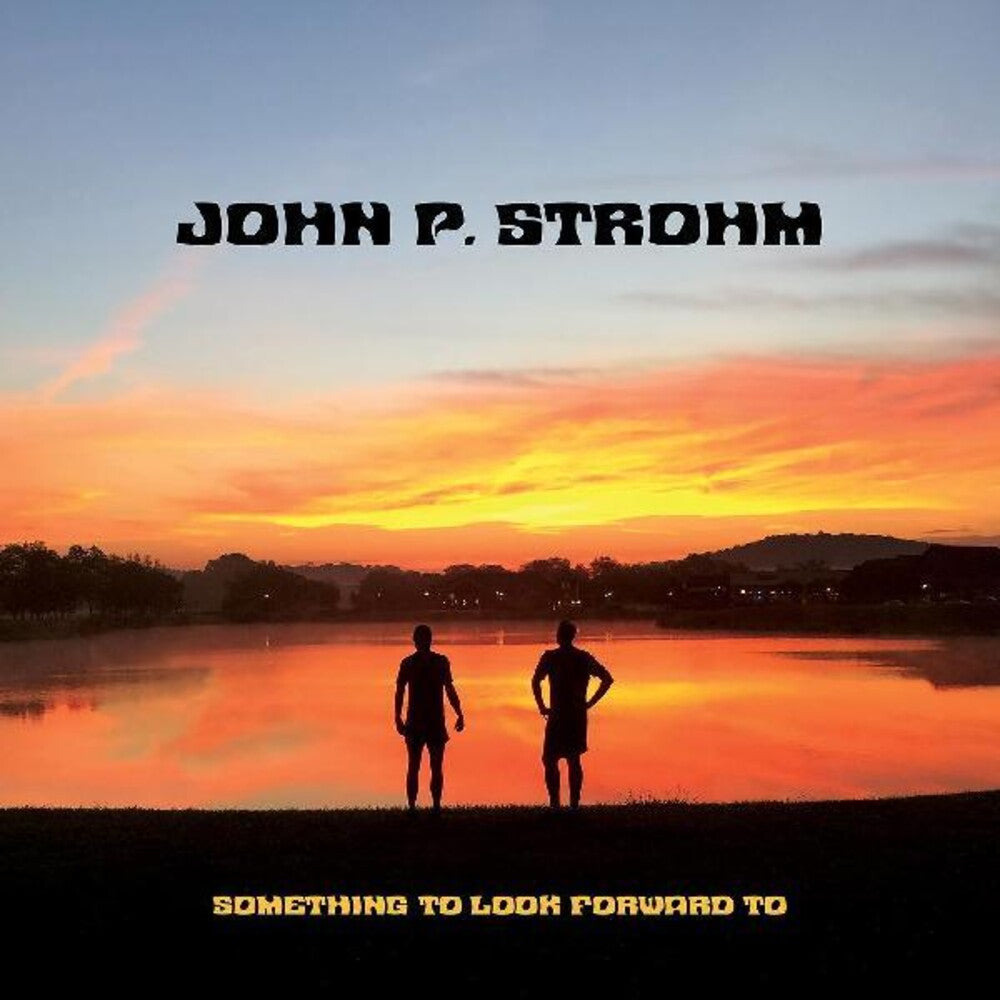 John P. Strohm - Something To Look Forward To [Limited Edition Red Translucent & White Swirl LP] Vinyl Record