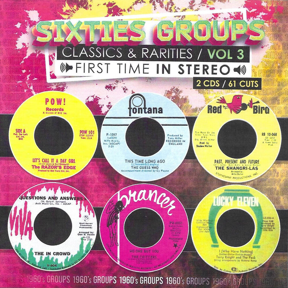 Sixties Groups Classics & Rarities Vol. 3 / Var - Sixties Groups Classics & Rarities Vol. 3 / Var [CD]