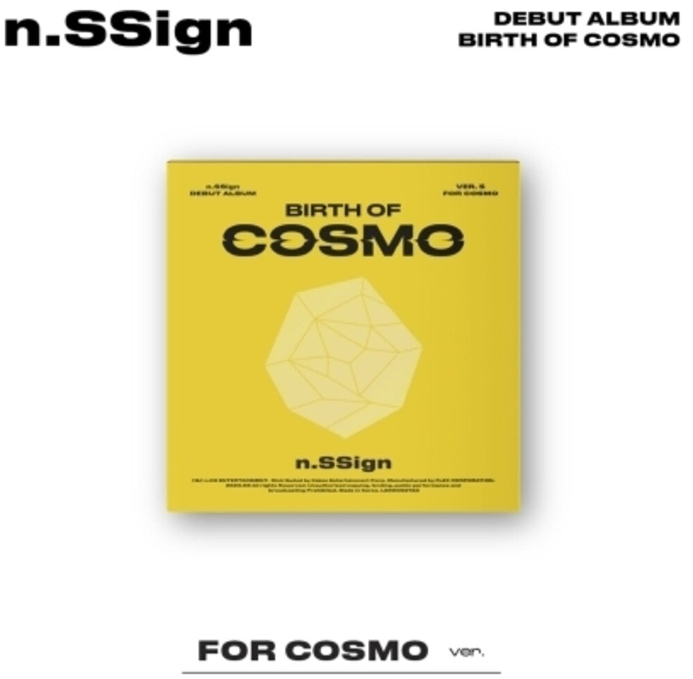 N.Ssign - Birth Of Cosmo - For Cosmo Version (Pcrd) (Phot) [CD]
