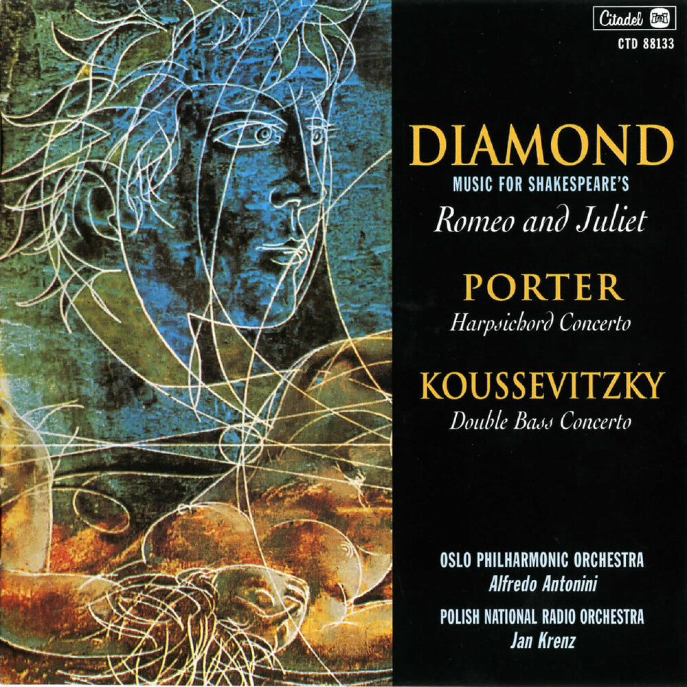 Diamond: Romeo and Juliet / Porter / Various - Diamond: Romeo And Juliet / Porter: Harpsichord Concerto / Koussevitsy : Double Bass Concerto (Various Artists) [CD]