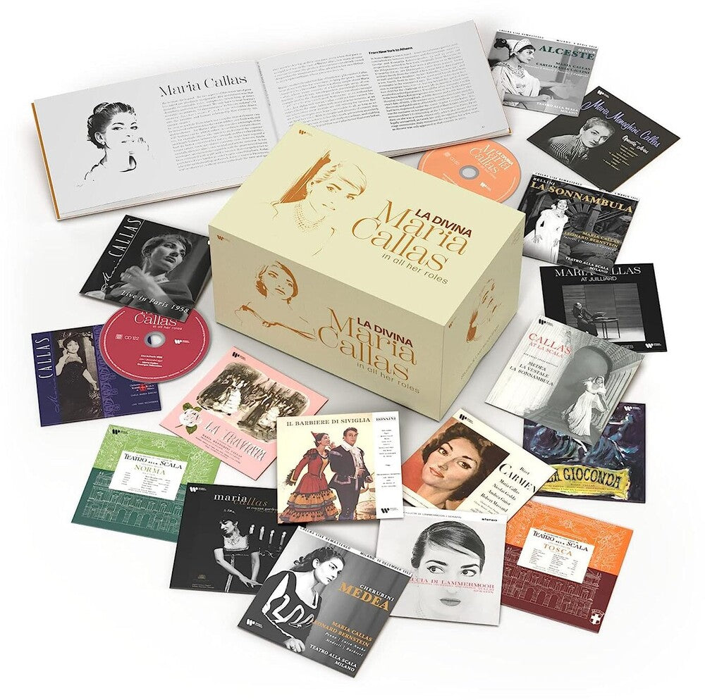 Maria Callas - La Divina - Maria Callas In All Her Roles (W/Dvd) [CD]