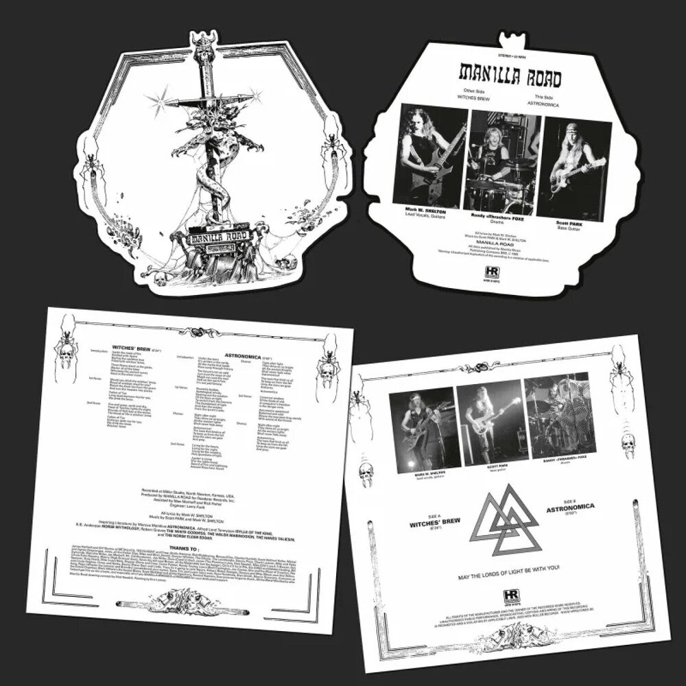 Manilla Road - Witches Brew / Astronomica - Shape [LP] Vinyl Record